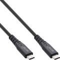 USB4 cable, USB-C male/male, PD 240W, 8K60Hz, TPE black 1.5m