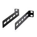 Brackets Set for Shelves 1/2/3U, 2 Pieces, RAL9005