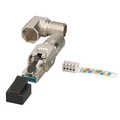 RJ45 Premium plug STP, Cat.6A/ClassEA, Field-plug, full metal