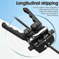 Stripper longitudinal cable jacket slitter - cable sheath opening cutter 8-30mm