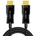 HDMI cable, A/M to A/M, 4K/60 Hz, AOC, black, 50 m