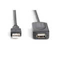 USB 2.0 Repeater Cable USB A male / A female, Length 20m