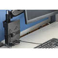 Multifunction Mini Desk PC Holder for table clamp or between VESA mount, VESA 75x75, 100x100