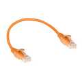 ACT Oranje LSZH U/UTP CAT6 slimline patchkabel snagless 7m