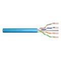 CAT 6A U-UTP installation cable, 500 MHz Eca (EN 50575), AWG 23/1, 305 m drum, sx, blue