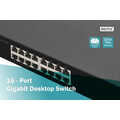 DIGITUS 16-Port Gigabit Switch 16-port 10/100/1000Base-T