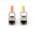 CAT 6A Keystone Jack, shielded tool free connection