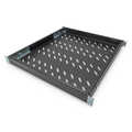 1U fixed shelf for 800 mm depth racks 43x483x508 mm, adjust. up to 700 mm depth, black