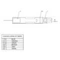 Lite Linke Loopback In Casing MTP(Female) Elite 12F OM4 Polarity-A Type 1