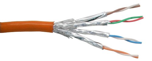 Naar omschrijving van 76499O - InLine Patchkabel Cat.6,  S-STP/PIMF, AWG27, PVC, 100m, oranje