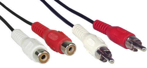 Naar omschrijving van 89935 - InLine Audiokabel,  2x Tulp M/V, 5m