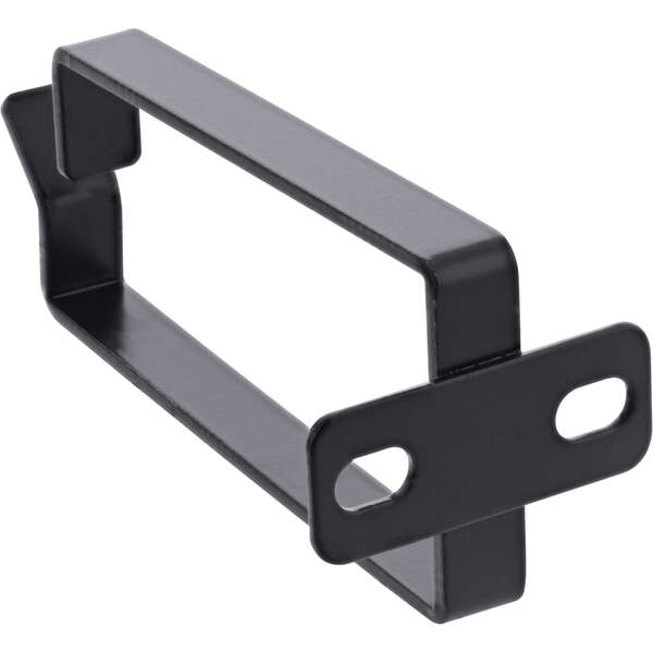 Naar omschrijving van 19110T - InLine® Cable bracket, metal, 44x85mm black