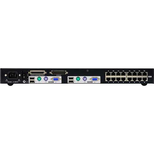 Naar omschrijving van 60669J - KVM Switch, 16x, Cat.5, ATEN Altusen KH2516A, 2 Consoles