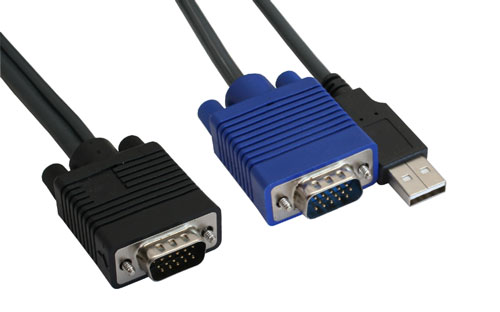 Naar omschrijving van 60614H - InLine KVM schakelaar,  4-voudig, USB