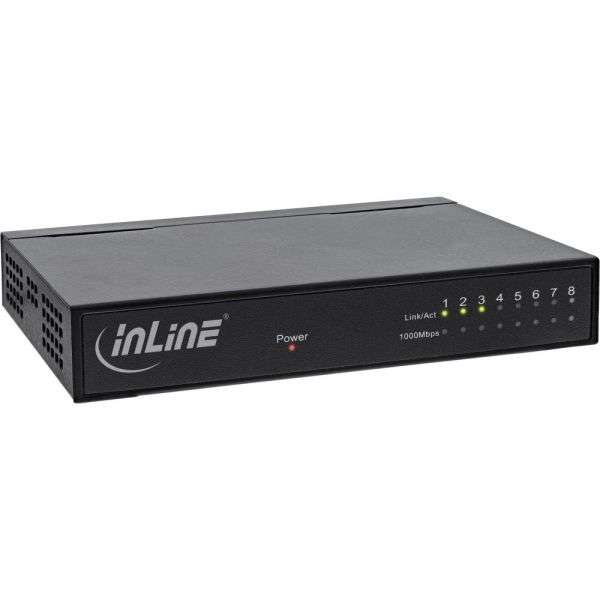 Naar omschrijving van 32308M - Gigabit Switch 10/100/1000Mbit, 8-Port