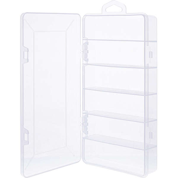 Naar omschrijving van 43009K - InLine® Small Components Box, 6 compartments, 206x107x33mm, transparent