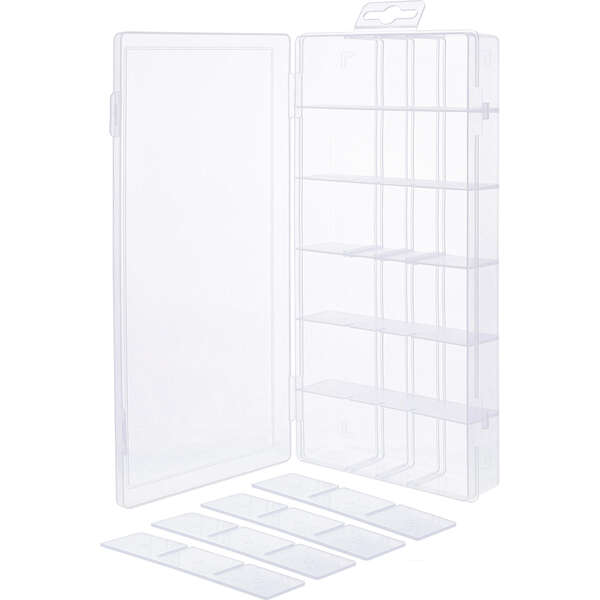 Naar omschrijving van 43009O - InLine® Small Components Box, 18 compartments, 207x110x27mm, transparent