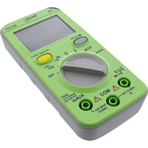 Naar omschrijving van 43117A - Multimeter with Auto-Range, pocket size