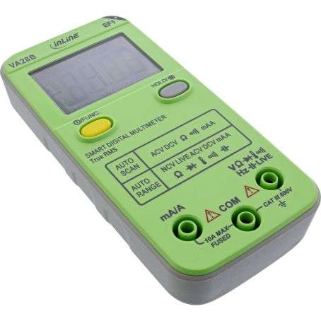 Naar omschrijving van 43117B - Multimeter with Auto-Range and Autoscan, pocket size