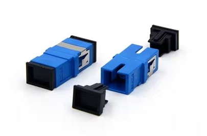 Naar omschrijving van 53511-1 - FO adapter SC Simplex Singlemode voor snapin, Blauw