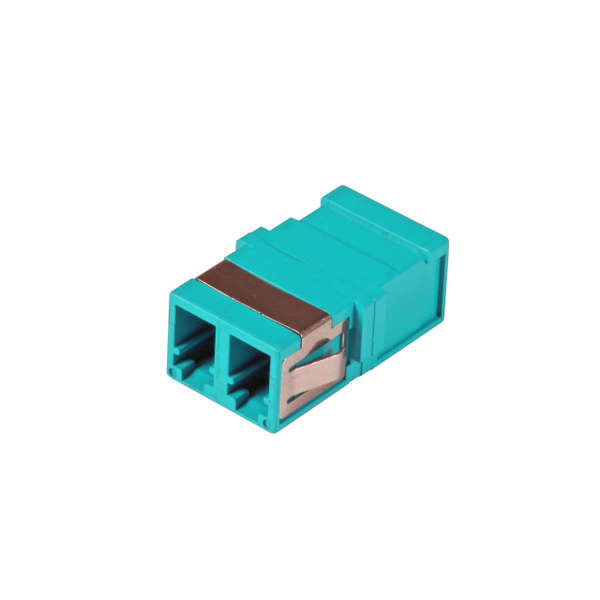 Naar omschrijving van FA03LC3 - Fibre Adapter LC Duplex Multimode, without flange, aqua