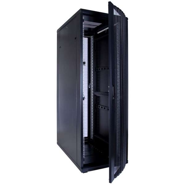 Naar omschrijving van AST19-6037PP - 37U serverkast met geperforeerde deur 600x1000x1800mm (BxDxH)