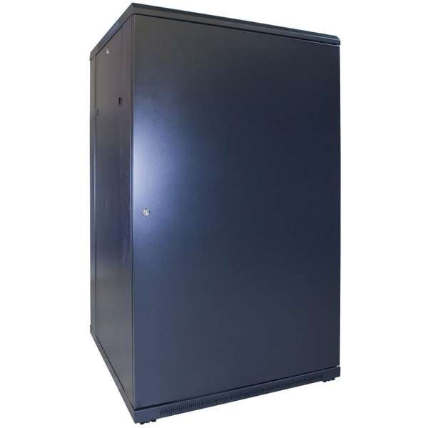 Naar omschrijving van AST19-8827 - 27U serverkast met glazen deur 800x800x1400mm (BxDxH)