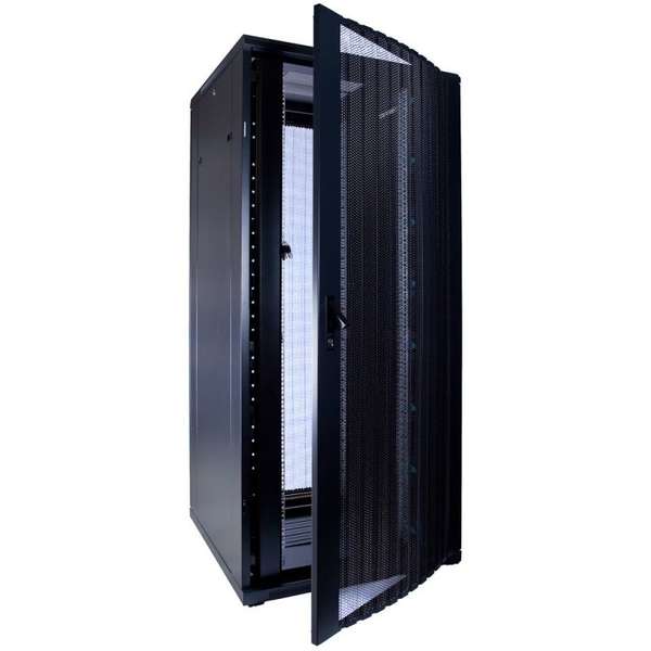 Naar omschrijving van AST19-8037PP - 37U serverkast met geperforeerde deur 800x1000x1800mm (BxDxH)