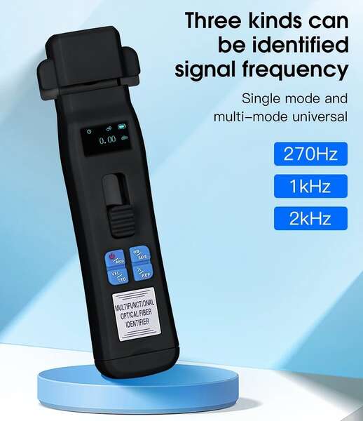 Naar omschrijving van AUA-C607 - OFI Rechargeable active optical fiber identifier live fiber tester COMPTYCO