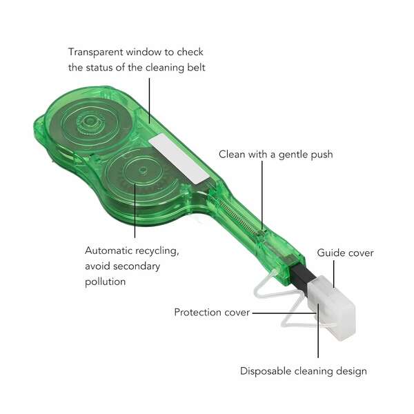 Naar omschrijving van AUA-M600-G - Ferrule Cleaner for MTP connectors COMPTYCO (groen)