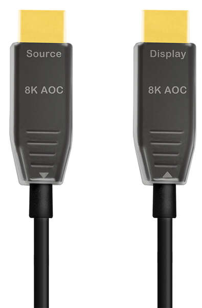 Naar omschrijving van CHF0113 - HDMI cable, A/M to A/M, 8K/60 Hz, AOC, black, 20 m