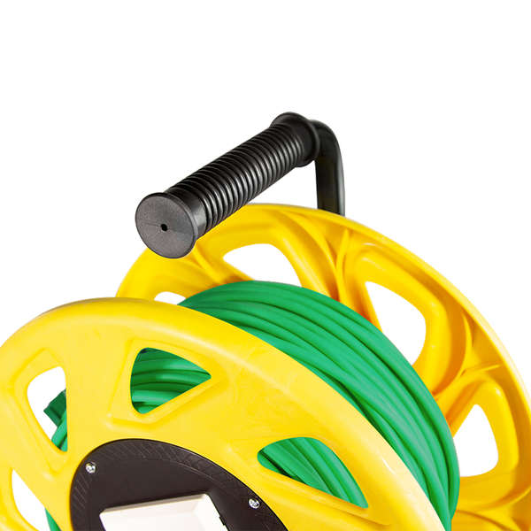 Naar omschrijving van CQ5060S - Mobile cable reel Cat.7 S/FTP, PUR, 60 m