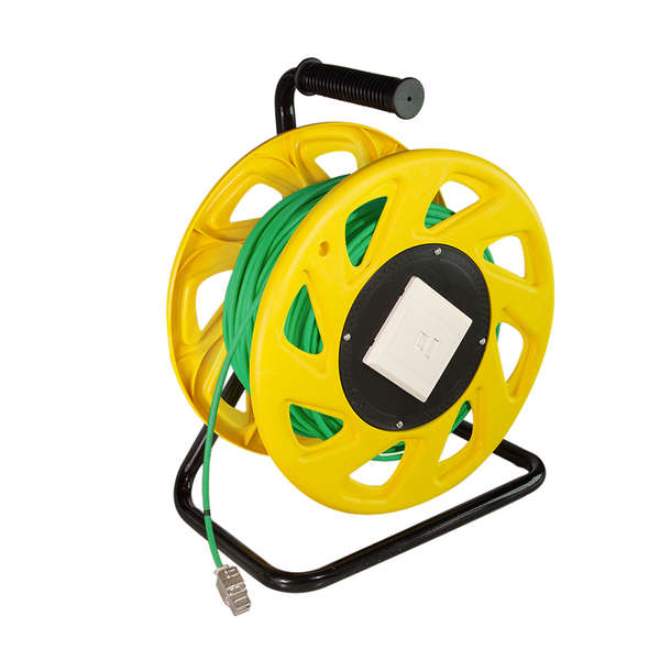 Naar omschrijving van CQ5060S - Mobile cable reel Cat.7 S/FTP, PUR, 60 m