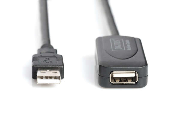 Naar omschrijving van DA-73102 - USB 2.0 Repeater Cable USB A male / A female, Length 20m