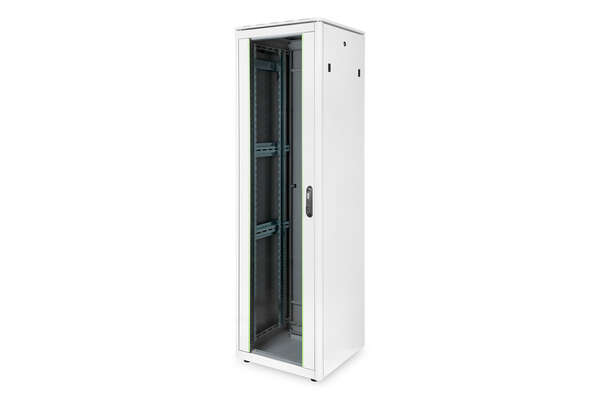 Naar omschrijving van DN-19-42U-6-6-1 - 42U network rack, Unique 2053x600x600 mm, color grey (RAL 7035)