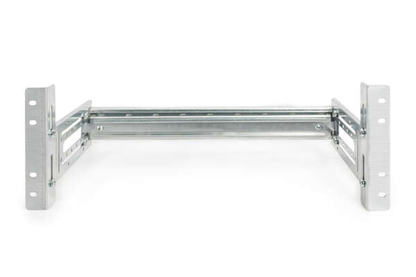 Naar omschrijving van DN-19-DIN-4U - DIN rail holder, 4U, 178x483x223 mm, galvanized incl. din rail, variable depth and height