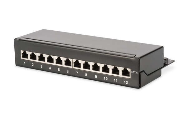 Naar omschrijving van DN-91612SD-EA - DIGITUS Desktop CAT 6A, paneel, afgeschermd