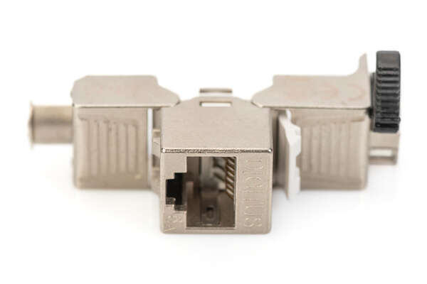 Naar omschrijving van DN-93617 - CAT 6A Keystone Jack, shielded tool free connection