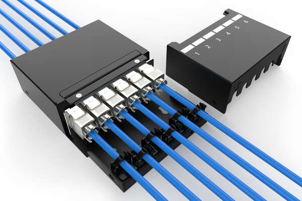 Naar omschrijving van DN-93708-6 - Consolidation Point Box, 6 ports Keystone modules with smart cable manager