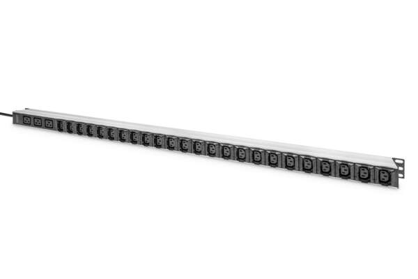 Naar omschrijving van DN-95450 - IT BASIC PDU, Vertical, 16A, 24 x C13, 3 x C19 1-phase, 3m cable, IEC309 16A plug