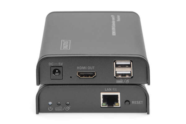 Naar omschrijving van DS-55202 - HDMI KVM Extender, 120 m, Full HD, 1080p over network cable (Cat 5, 5E, 6),