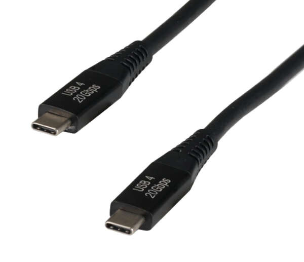 Naar omschrijving van EBUSBC40-20G-2 - USB4 20Gbit Cable, Type-C m - Type-C m, 4K120Hz, 100W, 2m