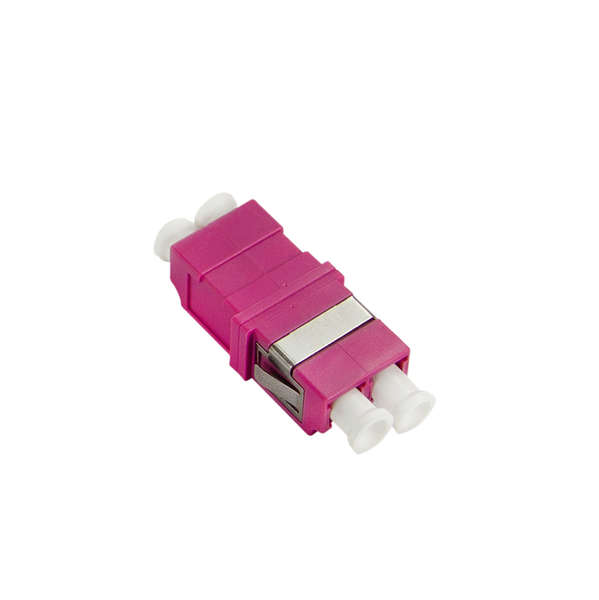 Naar omschrijving van FA03LC4 - Fibre Adapter LC Duplex Multimode, without flange, violet