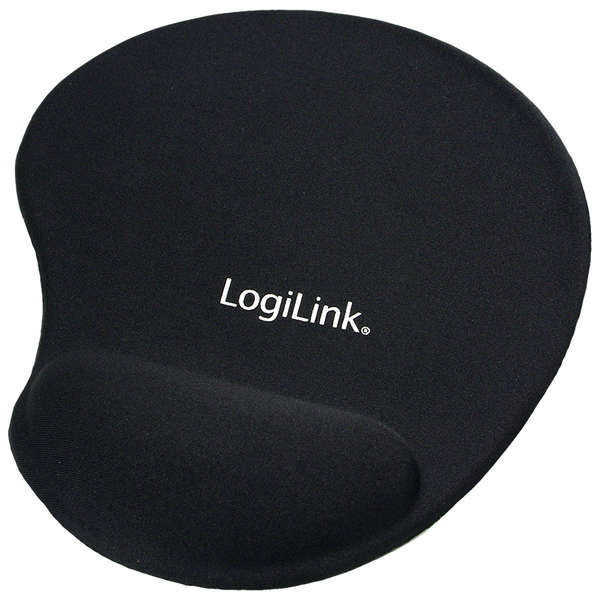 Naar omschrijving van ID0027 - Mousepad with gel wrist rest support, black