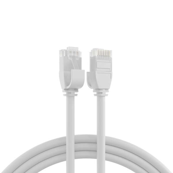 Naar omschrijving van K8108WS-1 - RJ45 Patch Cord Cat.6A U/UTP TPE 3,6mm ultraflex white 1m