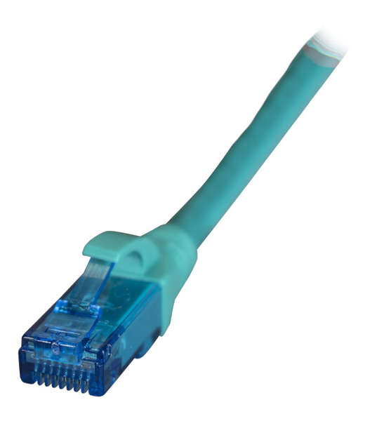 Naar omschrijving van ENU6AGN020 - Cat.6A patchkabel 10G U/UTP LSZH Groen 2m