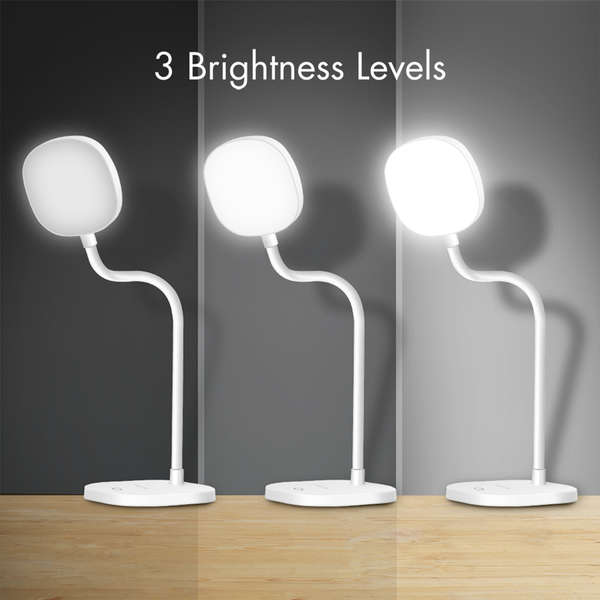 Naar omschrijving van LED017 - LED desk lamp, 5000 K, 240 lm, 360°, flexible neck, touch control