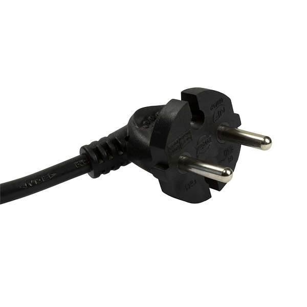 Naar omschrijving van LPS231B - Socket outlet 6-way, slim, 1.5m, black