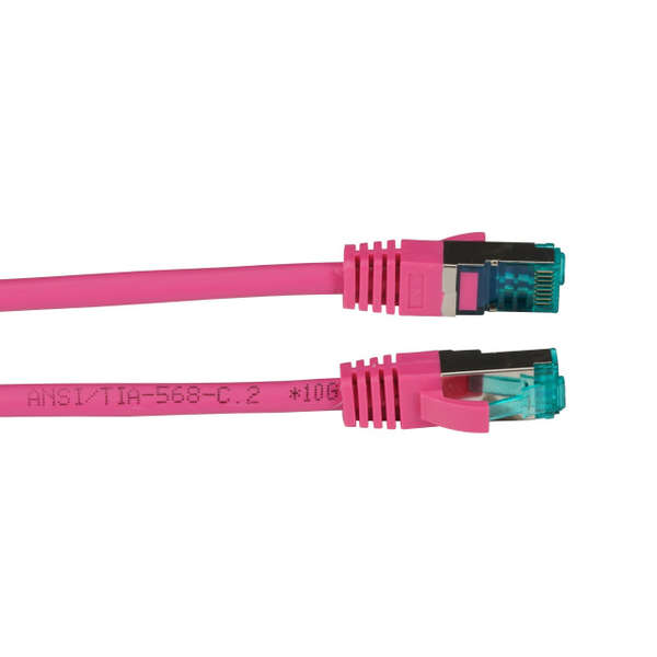 Naar omschrijving van SL6ARZ300 - Patch Cat.6A 10G S/FTP PIMF Roze 30m