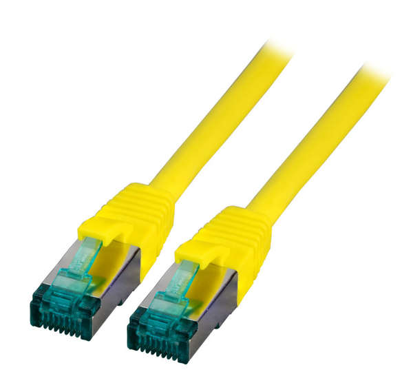 Naar omschrijving van SL6AGE400 - RJ45 Patch cable S/FTP, Cat. 6A, yellow, 40m